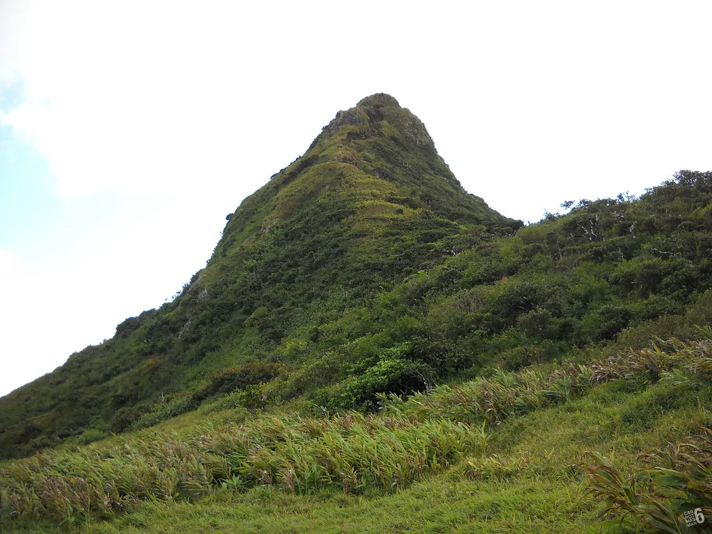 Le Pource Mountain in Mauritius